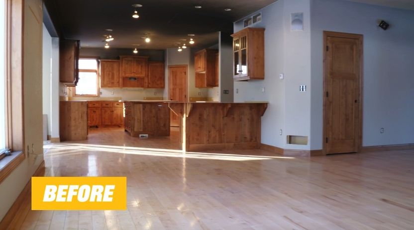 Kitchen before 911 renovation