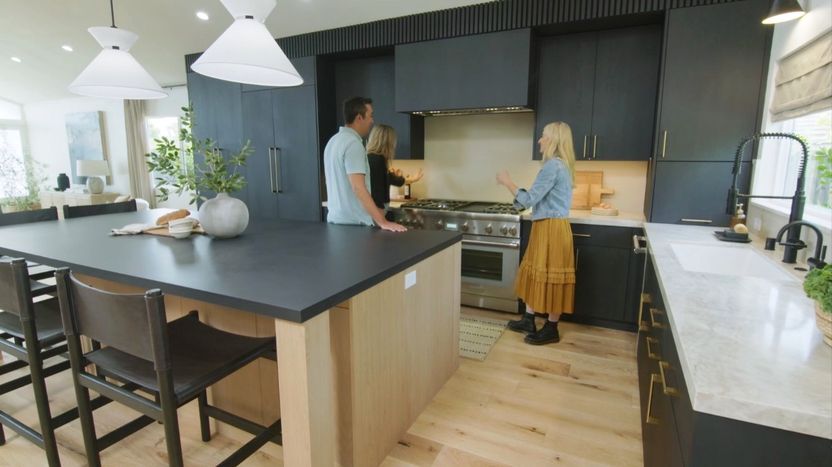 Mixed countertops can look great when done right.