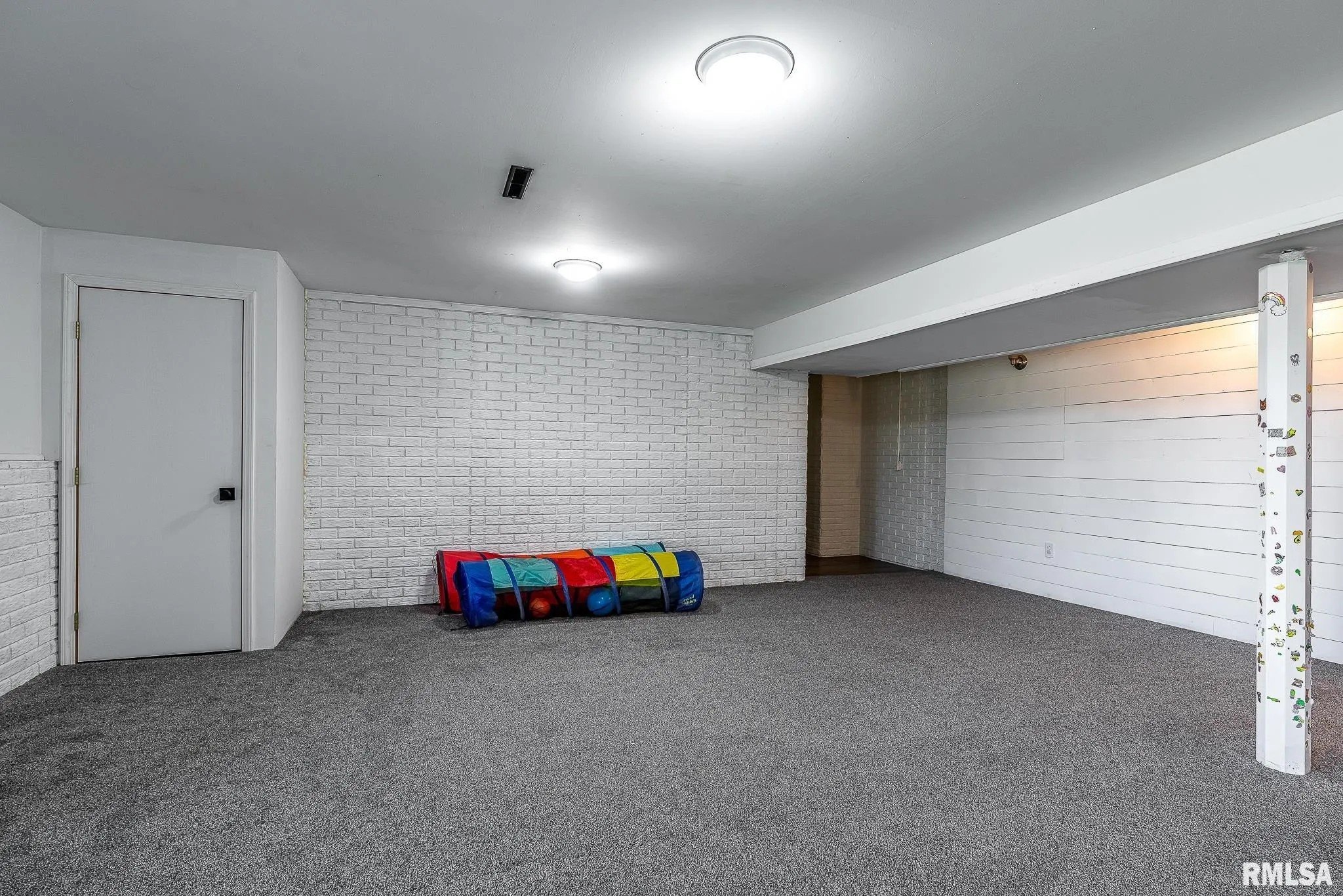 The basement or the bunker could be used for safety, depending on the size of the storm.