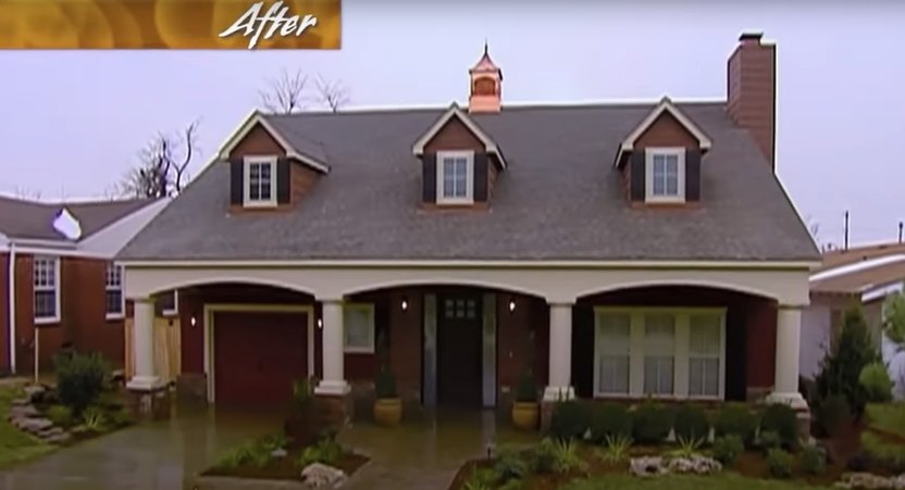 The same house after the makeover