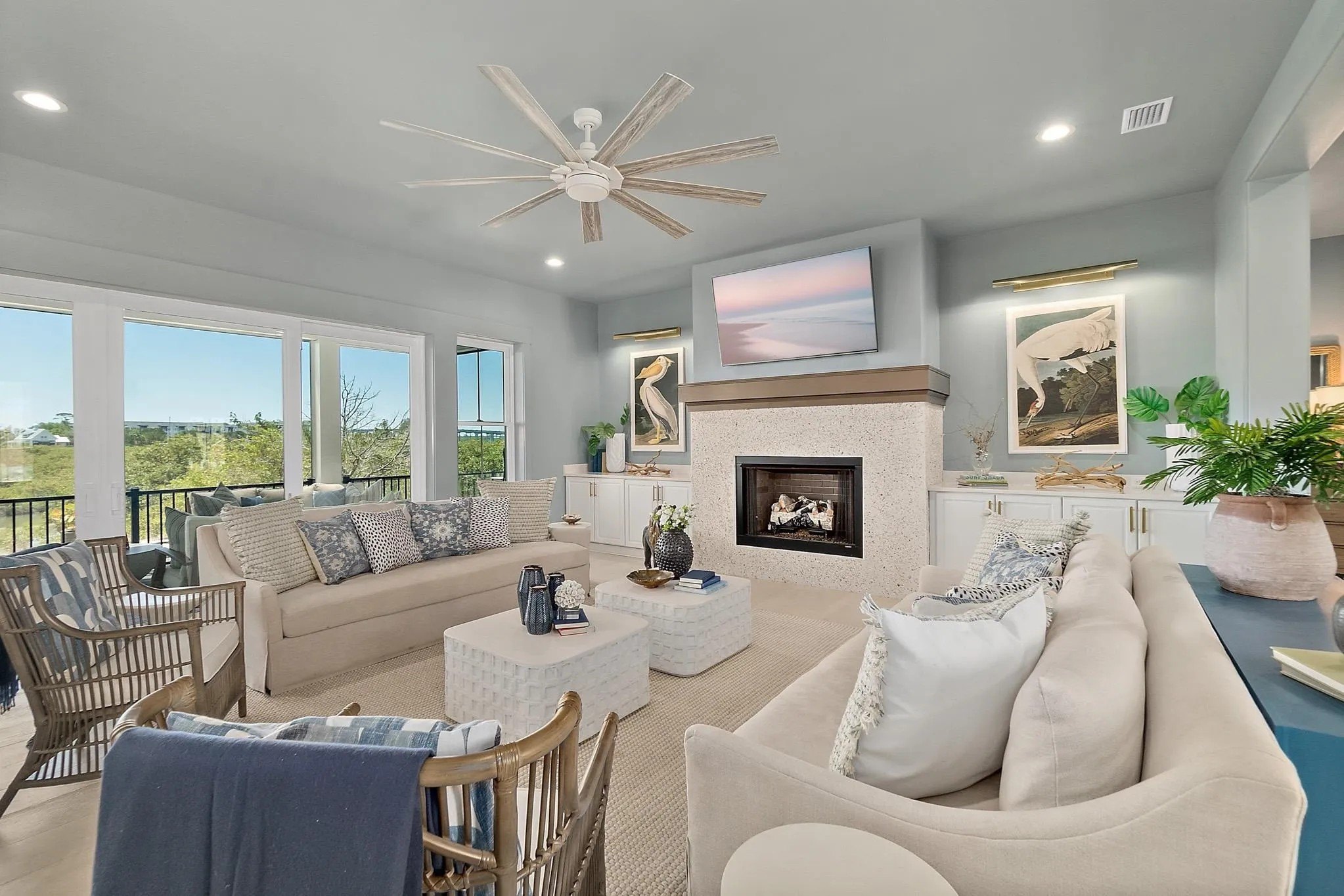 The home is flawlessly designed.