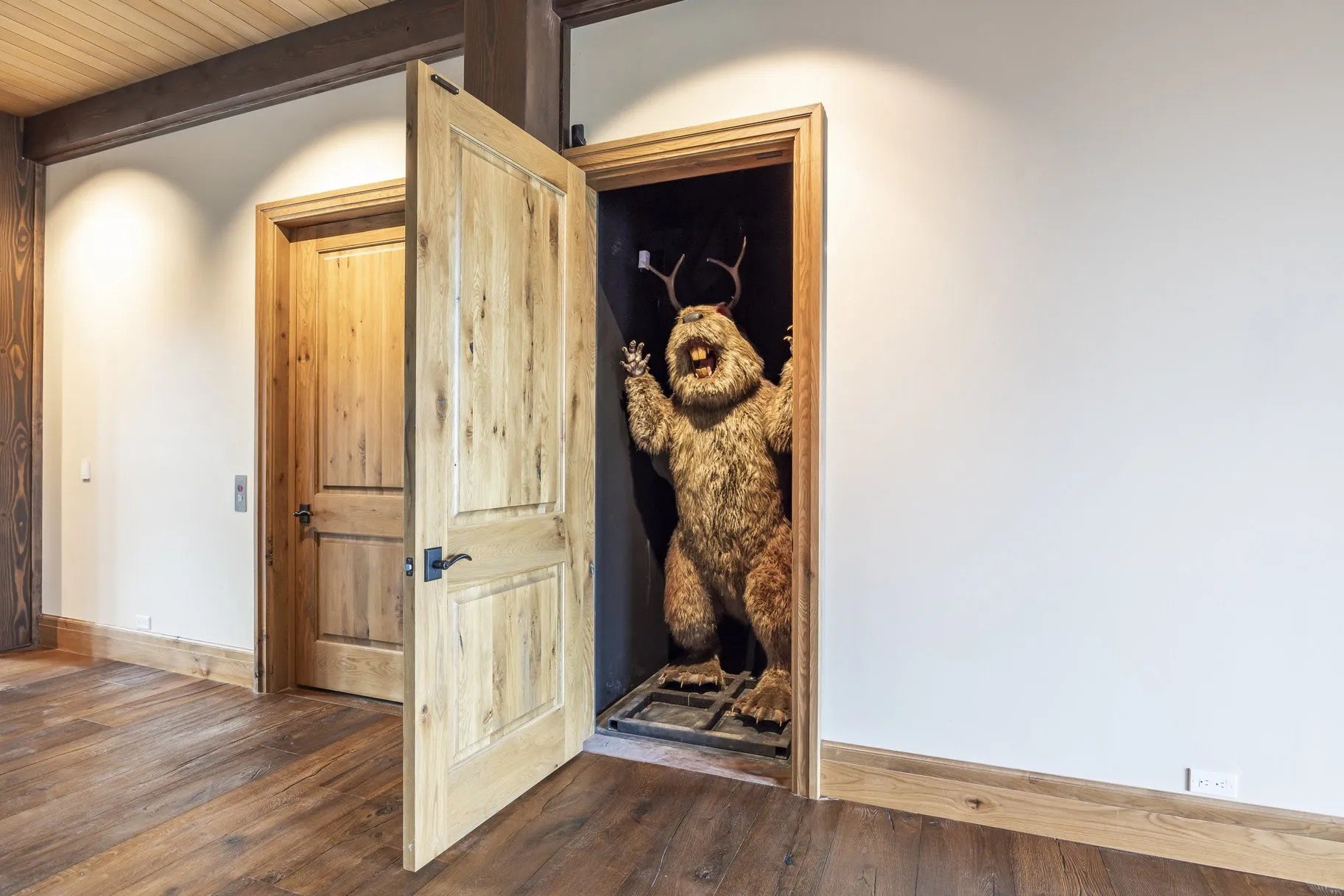 Utah’s largest private residence is a 70,000 square foot compound in Hyrum Ut with a Disney-themed mansion and a massive 'pool barn.'