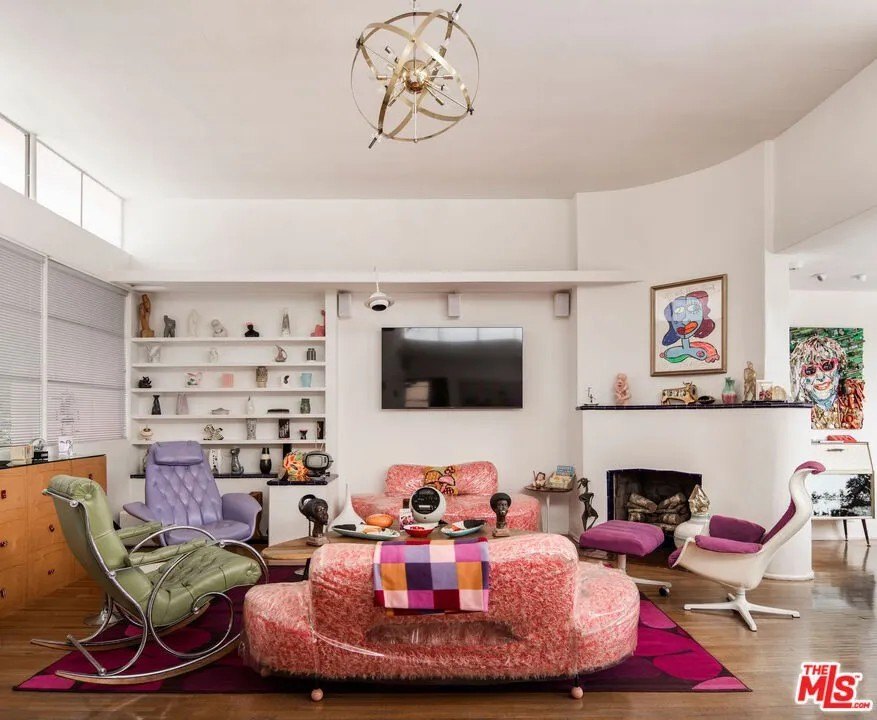 Allee Willis living room Allee Willis House