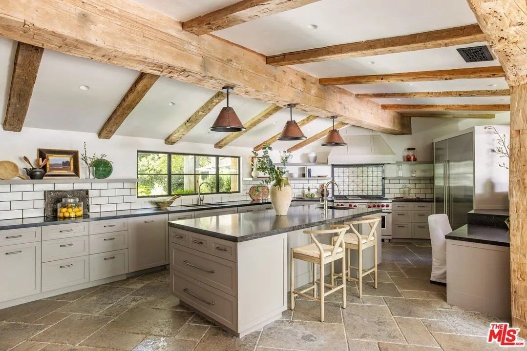 Every room has a modern Western flair.