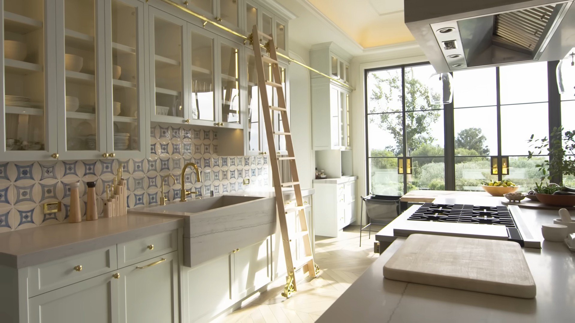 Paltrow described her Montecito retreat as a mix between a Parisian apartment and an elegant barn.