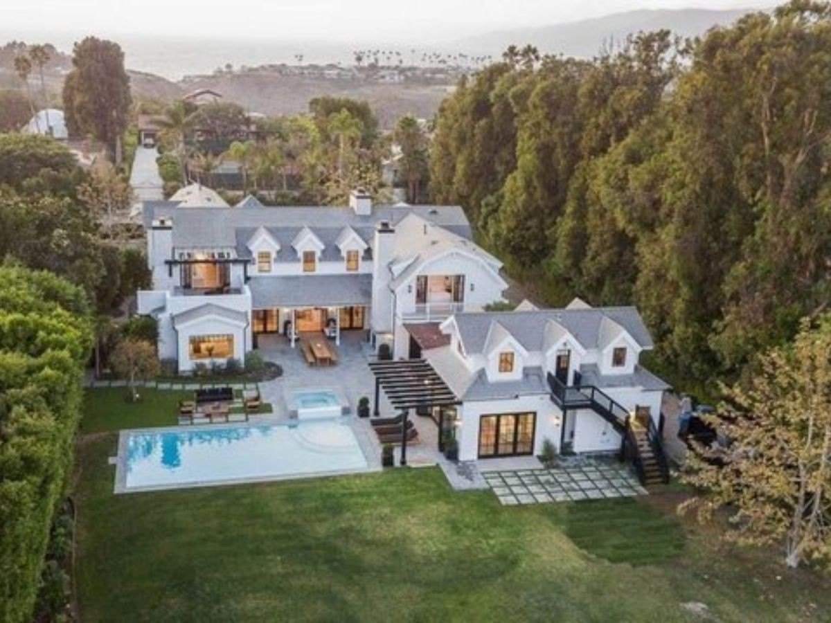 Locals were not happy when Martin demolished the architectural gem and built a. much bigger home in its place.