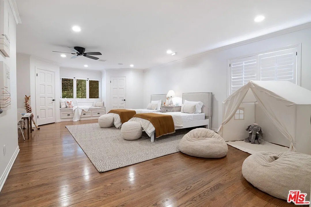 The five additional bedrooms are surprisingly spacious and family friendly.