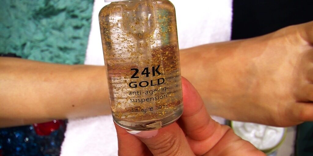 24K Gold Bottle