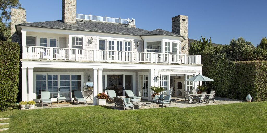 Dennis Miller Lists Beach House Exterior