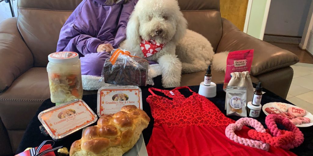 Valentines day at home